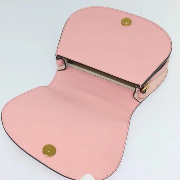 Chloe Nile Hand Bag Leather 2way Pink Gold Auth 113735V - Picture 11 of 14